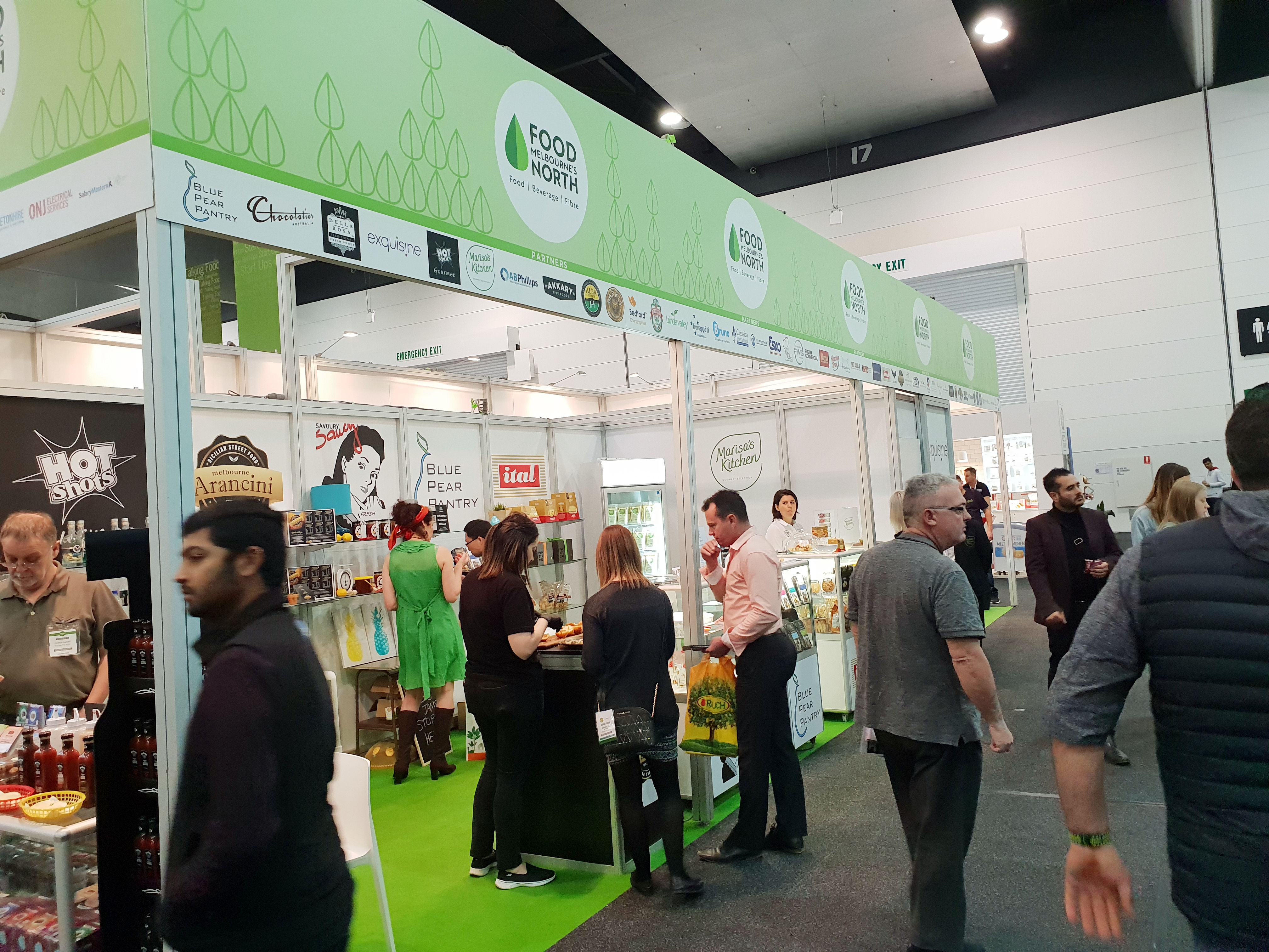 MNFG exhibit at Fine Food Australia 2018